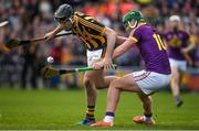 2 April 2017; Jason Cleere of Kilkenny in action against Conor McDonald of Wexford during the Allianz Hurling League Division 1 Quarter-Final match between Kilkenny and Wexford at Nowlan Park in Kilkenny. Photo by Brendan Moran/Sportsfile