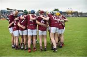 21 June 2017; The Westmeath team before the start of the Bord Gáis Energy Leinster GAA Hurling U21 Championship Semi-Final match between Westmeath and Kilkenny at Cusack Park, in Mullingar. Photo by David Maher/Sportsfile