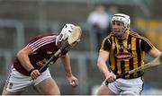 21 June 2017; Conor Shaw of Westmeath in action against Liam Blanchfield of Kilkenny during the Bord Gáis Energy Leinster GAA Hurling U21 Championship Semi-Final match between Westmeath and Kilkenny at Cusack Park, in Mullingar. Photo by David Maher/Sportsfile