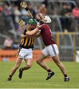 21 June 2017; Alan Murphy of Kilkenny in action against Shane Cllavin of Westmeath during the Bord Gáis Energy Leinster GAA Hurling U21 Championship Semi-Final match between Westmeath and Kilkenny at Cusack Park, in Mullingar. Photo by David Maher/Sportsfile