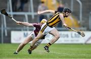 21 June 2017; Conor Delaney of Kilkenny in action against Niall Mitchell of Westmeath during the Bord Gáis Energy Leinster GAA Hurling U21 Championship Semi-Final match between Westmeath and Kilkenny at Cusack Park, in Mullingar. Photo by David Maher/Sportsfile
