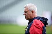 22 June 2017; British and Irish Lions head coach Warren Gatland during a training session at QBE Stadium in Auckland, New Zealand. Photo by Stephen McCarthy/Sportsfile