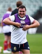 22 June 2017; Jamie George during a British and Irish Lions training session at QBE Stadium in Auckland, New Zealand. Photo by Stephen McCarthy/Sportsfile
