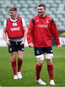 22 June 2017; Peter O'Mahony and Owen Farrell, left, during a British and Irish Lions training session at QBE Stadium in Auckland, New Zealand. Photo by Stephen McCarthy/Sportsfile