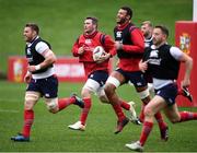 22 June 2017; Peter O'Mahony, centre, during a British and Irish Lions training session at QBE Stadium in Auckland, New Zealand. Photo by Stephen McCarthy/Sportsfile