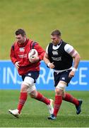 22 June 2017; Sean O'Brien, right, and Peter O'Mahony during a British and Irish Lions training session at QBE Stadium in Auckland, New Zealand. Photo by Stephen McCarthy/Sportsfile