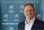 22 June 2017; Alan Gilpin, Head of Rugby World Cup, after a media briefing in Tokyo, Japan. Photo by Brendan Moran/Sportsfile