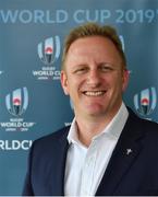 22 June 2017; Alan Gilpin, Head of Rugby World Cup, after a media briefing in Tokyo, Japan. Photo by Brendan Moran/Sportsfile