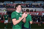 10 June 2017; James Ryan of Ireland following their victory in the international match between Ireland and USA at the Red Bull Arena in Harrison, New Jersey, USA. Photo by Ramsey Cardy/Sportsfile