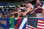 10 June 2017; Garry Ringrose of Ireland following their victory in the international match between Ireland and USA at the Red Bull Arena in Harrison, New Jersey, USA. Photo by Ramsey Cardy/Sportsfile