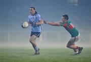 11 February 2012; Paul Brogan, Dublin, in action against Cillian O'Connor, Mayo. Allianz Football League, Division 1, Round 2, Mayo v Dublin, McHale Park, Castlebar, Co. Mayo. Picture credit: David Maher / SPORTSFILE