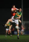 11 February 2012; Anthony Maher, Kerry, in action against Charlie Vernon, Armagh. Allianz Football League, Division 1, Round 2, Kerry v Armagh, Austin Stack Park, Tralee, Co. Kerry. Picture credit: Stephen McCarthy / SPORTSFILE
