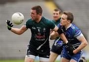 12 February 2012; Daryl Flynn, Kildare, in action against Ronan McNally, Monaghan. Allianz Football League, Division 2, Round 2, Monaghan v Kildare, St Tiernach's Park, Clones, Co Monaghan. Picture credit: Barry Cregg / SPORTSFILE