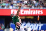 10 June 2017; Devin Toner of Ireland in action against Matthew Jensen of USA during the international match between Ireland and USA at the Red Bull Arena in Harrison, New Jersey, USA. Photo by Ramsey Cardy/Sportsfile