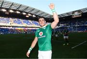 10 June 2017; Tiernan O'Halloran of Ireland following their victory in the international match between Ireland and USA at the Red Bull Arena in Harrison, New Jersey, USA. Photo by Ramsey Cardy/Sportsfile