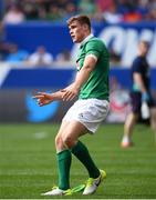 10 June 2017; Garry Ringrose of Ireland watches his conversion during the international match between Ireland and USA at the Red Bull Arena in Harrison, New Jersey, USA. Photo by Ramsey Cardy/Sportsfile