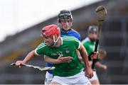 22 June 2017; Barry Nash of Limerick in action against Kevin Hassett of Tipperary during the Bord Gais Energy Munster GAA Under 21 Hurling Quarter-Final match between Limerick and Tipperary at the Gaelic Grounds in Limerick. Photo by Ramsey Cardy/Sportsfile