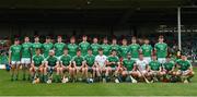 22 June 2017; The Limerick squad ahead of the Bord Gais Energy Munster GAA Under 21 Hurling Quarter-Final match between Limerick and Tipperary at the Gaelic Grounds in Limerick. Photo by Ramsey Cardy/Sportsfile