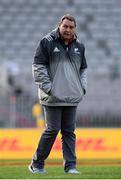 23 June 2017; New Zealand head coach Steve Hansen during the New Zealand All Blacks captain's run at Eden Park in Auckland, New Zealand. Photo by Stephen McCarthy/Sportsfile