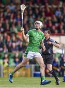 22 June 2017; Aaron Gillane of Limerick during the Bord Gais Energy Munster GAA Under 21 Hurling Quarter-Final match between Limerick and Tipperary at the Gaelic Grounds in Limerick. Photo by Ramsey Cardy/Sportsfile