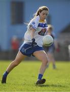 12 March 2017; Niamh Halton of DIT during the Lynch Cup Final match between Waterford Institute of Technology and Dublin Institute of Technology at St Patrick's Park in Westport, Co. Mayo. Photo by Brendan Moran/Sportsfile