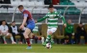 23 June 2017; Trevor Clarke of Shamrock Rovers in action against Stephen Dunne of Drogheda United during the SSE Airtricity League Premier Division match between Shamrock Rovers and Drogheda United at Tallaght Stadium in Tallaght, Co Dublin. Photo by Piaras Ó Mídheach/Sportsfile