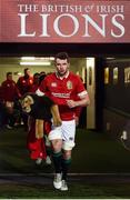 24 June 2017; Peter O'Mahony leads the British and Irish Lions out during the First Test match between New Zealand All Blacks and the British & Irish Lions at Eden Park in Auckland, New Zealand. Photo by Stephen McCarthy/Sportsfile