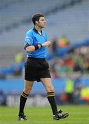 12 February 2012; Gary McCormack, referee. AIB GAA Football All-Ireland Junior Club Championship Final, Naomh Pádraig, Clonbur, Galway v Derrytresk Fir an Chnoic, Tyrone, Croke Park, Dublin. Picture credit: Pat Murphy / SPORTSFILE