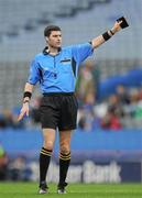 12 February 2012; Gary McCormack, referee. AIB GAA Football All-Ireland Junior Club Championship Final, Naomh Pádraig, Clonbur, Galway v Derrytresk Fir aChnoic, Tyrone, Croke Park, Dublin. Picture credit: Pat Murphy / SPORTSFILE