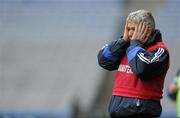 12 February 2012; Steven Joyce, Naomh Pádraig, Clonbur, manager. AIB GAA Football All-Ireland Junior Club Championship Final, Naomh Pádraig, Clonbur, Galway v Derrytresk Fir an Chnoic, Tyrone, Croke Park, Dublin. Picture credit: Pat Murphy / SPORTSFILE