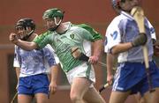 8 November 2003; Leinster's Henry Shefflin celebrates after scoring a goal. Martin Donnelly Inter-Provincial Hurling Series Final, Giulio Onesti Sports Complex, Parioli, Rome, Italy. Picture credit; Damien Eagers / SPORTSFILE *EDI*