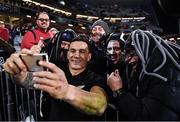 24 June 2017; Sonny Bill Williams of New Zealand with supporters following the First Test match between New Zealand All Blacks and the British & Irish Lions at Eden Park in Auckland, New Zealand. Photo by Stephen McCarthy/Sportsfile