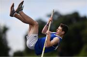24 June 2017; Sam O'Neill of St Augustine's Dungarvan, Co. Waterford, competing in the pole vault at the Irish Life Health Tailteann School’s Interprovincial Schools Championships at Morton Stadium in Santry, Dublin. Photo by Ramsey Cardy/Sportsfile