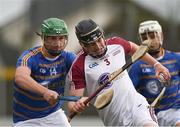 24 June 2017; Ronan Flannery of Galway Maroon in action against Stephen Grogan of South Tipperary during the Bank of Ireland Celtic Challenge Corn Michael Hogan Final match between Galway Maroon and South Tipperary at Netwatch Cullen Park in Carlow. Photo by Seb Daly/Sportsfile