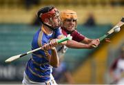 24 June 2017; Mark Downey of South Tipperary in action against David Jordan of Galway Maroon during the Bank of Ireland Celtic Challenge Corn Michael Hogan Final match between Galway Maroon and South Tipperary at Netwatch Cullen Park in Carlow. Photo by Seb Daly/Sportsfile