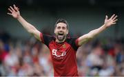 24 June 2017; Kevin McKernan of Down celebrates at the final whistle after the Ulster GAA Football Senior Championship Semi-Final match between Down and Monaghan at the Athletic Grounds in Armagh. Photo by Daire Brennan/Sportsfile