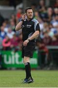 24 June 2017; Standby referee Paddy Neilan, who replaced referee David Coldrick at half-time during the Ulster GAA Football Senior Championship Semi-Final match between Down and Monaghan at the Athletic Grounds in Armagh. Photo by Daire Brennan/Sportsfile