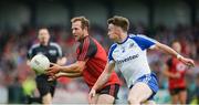 24 June 2017; Darren O'Hagan of Down in action against Fintan Kelly of Monaghan during the Ulster GAA Football Senior Championship Semi-Final match between Down and Monaghan at the Athletic Grounds in Armagh. Photo by Daire Brennan/Sportsfile