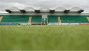 25 June 2017;  A general view of the pitch and stand ahead of the GAA Football All-Ireland Senior Championship Round 1B match between London and Carlow at McGovern Park in Ruislip, London. Photo by Seb Daly/Sportsfile