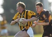 1 April 2007; Francie Bellew, Crossmaglen Rangers, in action against Kieran O'Leary, Dr Crokes. AIB All-Ireland Club Football Championship Final Replay, Dr Crokes v Crossmaglen Rangers, O'Moore Park, Portlaoise, Co. Laois. Picture credit: Brian Lawless / SPORTSFILE
