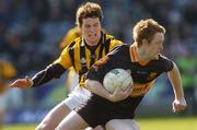 1 April 2007; Colm Cooper, Dr Crokes, in action against Paul Kernan, Crossmaglen Rangers. AIB All-Ireland Club Football Championship Final Replay, Dr Crokes v Crossmaglen Rangers, O'Moore Park, Portlaoise, Co. Laois. Picture credit: Brian Lawless / SPORTSFILE