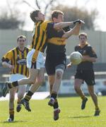 1 April 2007; Eanna Kavanagh, Dr Crokes, in action against Martin Aherne, Crossmaglen Rangers. AIB All-Ireland Club Football Championship Final Replay, Dr Crokes v Crossmaglen Rangers, O'Moore Park, Portlaoise, Co. Laois. Picture credit: Brian Lawless / SPORTSFILE