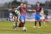 23 June 2017; Stephen Elliott of Drogheda United during the SSE Airtricity League Premier Division match between Shamrock Rovers and Drogheda United at Tallaght Stadium in Tallaght, Co Dublin. Photo by Piaras Ó Mídheach/Sportsfile