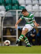 23 June 2017; Luke Byrne of Shamrock Rovers during the SSE Airtricity League Premier Division match between Shamrock Rovers and Drogheda United at Tallaght Stadium in Tallaght, Co Dublin. Photo by Piaras Ó Mídheach/Sportsfile
