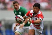 24 June 2017; Fumiaki Tanaka of Japan during the international rugby match between Japan and Ireland in the Ajinomoto Stadium in Tokyo, Japan. Photo by Brendan Moran/Sportsfile