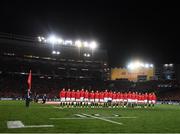 24 June 2017; British and Irish Lions players during the First Test match between New Zealand All Blacks and the British & Irish Lions at Eden Park in Auckland, New Zealand. Photo by Stephen McCarthy/Sportsfile