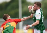 25 June 2017; Eoin Murray of London in action against Danny Moran of Carlow during the GAA Football All-Ireland Senior Championship Round 1B match between London and Carlow at McGovern Park in Ruislip, London. Photo by Seb Daly/Sportsfile