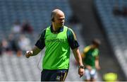 25 June 2017; Meath manager Conor O'Donoghue ahead of the Leinster GAA Football Junior Championship Final match between Louth and Meath at Croke Park in Dublin. Photo by Eóin Noonan/Sportsfile