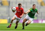25 June 2017; Niall Sharkey of Louth in action against David Tonner of Meath during the Leinster GAA Football Junior Championship Final match between Louth and Meath at Croke Park in Dublin. Photo by Eóin Noonan/Sportsfile