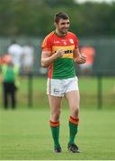 25 June 2017; Seán Murphy of Carlow celebrates following his side's victory during the GAA Football All-Ireland Senior Championship Round 1B match between London and Carlow at McGovern Park in Ruislip, London. Photo by Seb Daly/Sportsfile